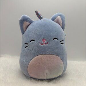 Courtney the Caticorn Squishmallows 5" Plush Lavender Rainbow Stuffie(SKU:619TO)